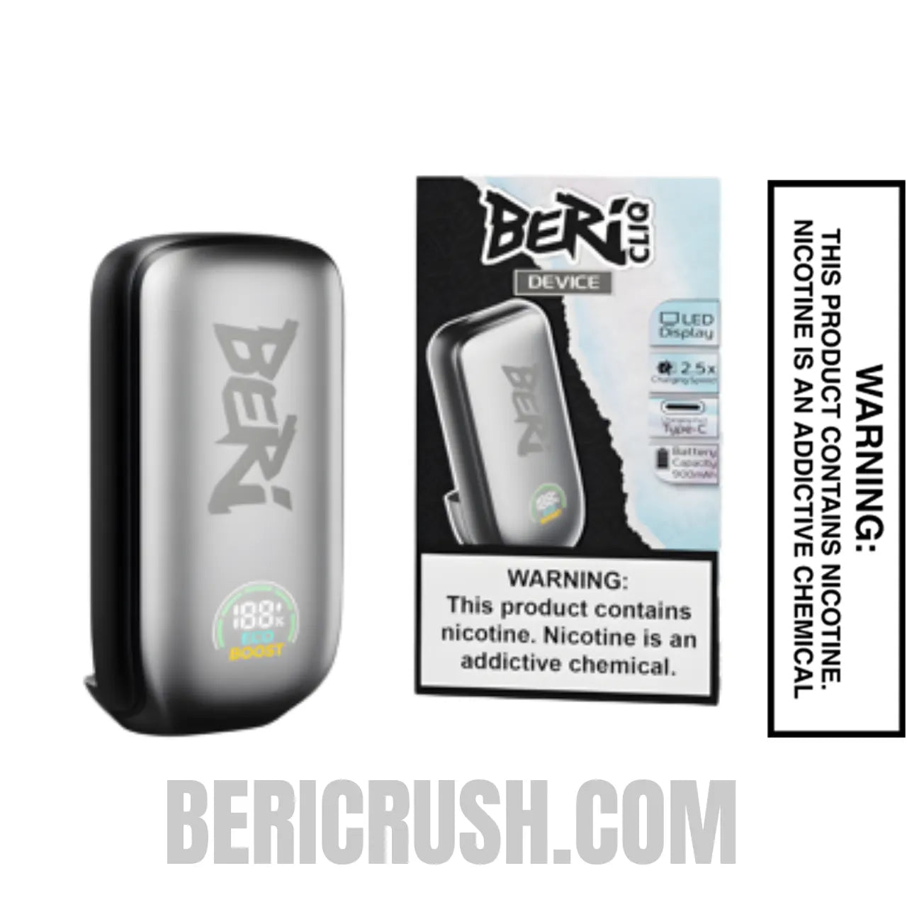 Beri Cliq Replacement Battery with Package Box Beri Cliq Replacement Battery with Package Box
