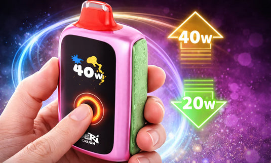 How to Change Wattage on Beri Crush Vape