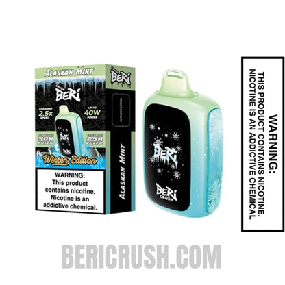 AlaskanMintBeriCrush50KDisposableVapewithPackageBox