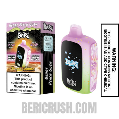 Berry Peach Gush Beri Crush 50K Disposable Vape with Package Box