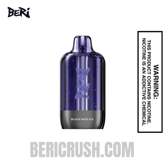 Black Razz Ice Beri Cliq 50K Disposable Vape Pod