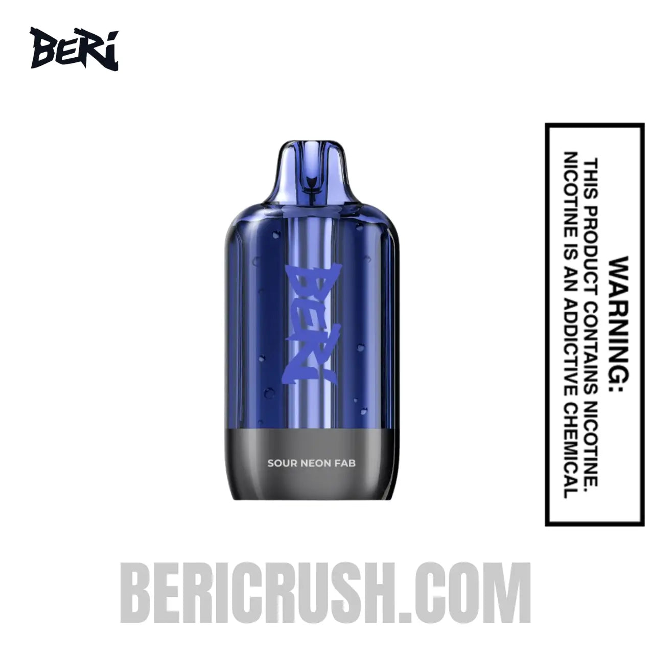 Sour Neon Fab Beri Cliq 50K Disposable Vape Pod