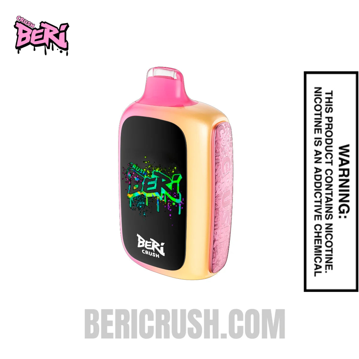 StrawberryCreamBeriCrush50KDisposableVape