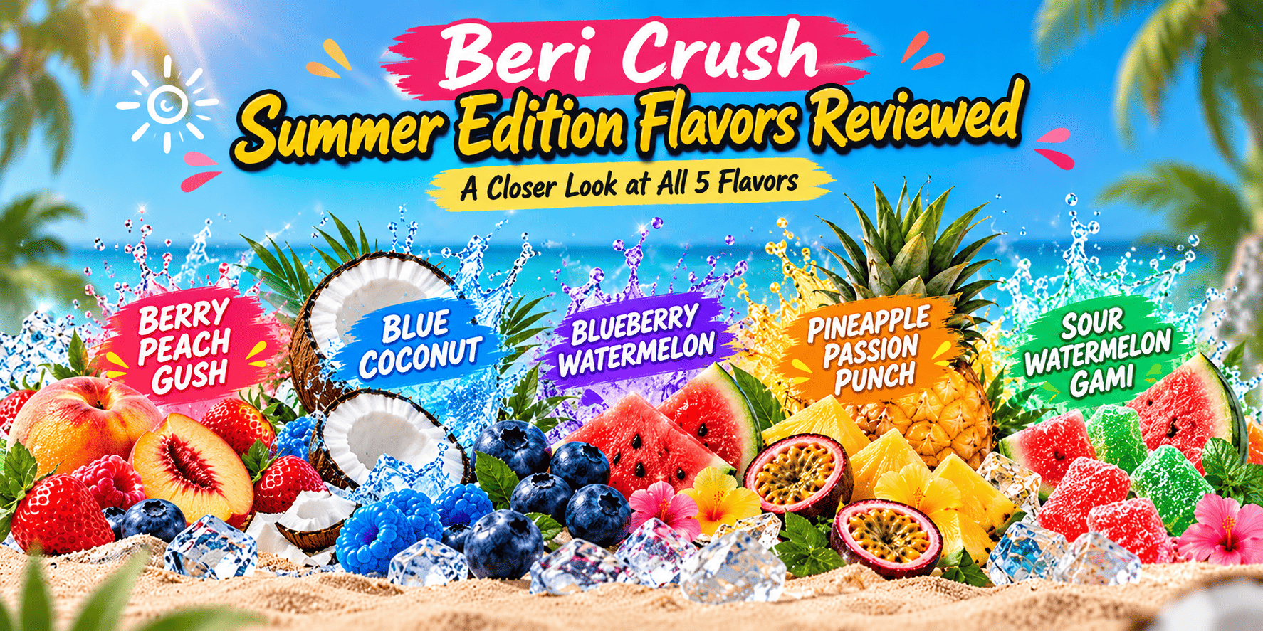 Beri Crush Summer Edition Vape Flavors Reviewed